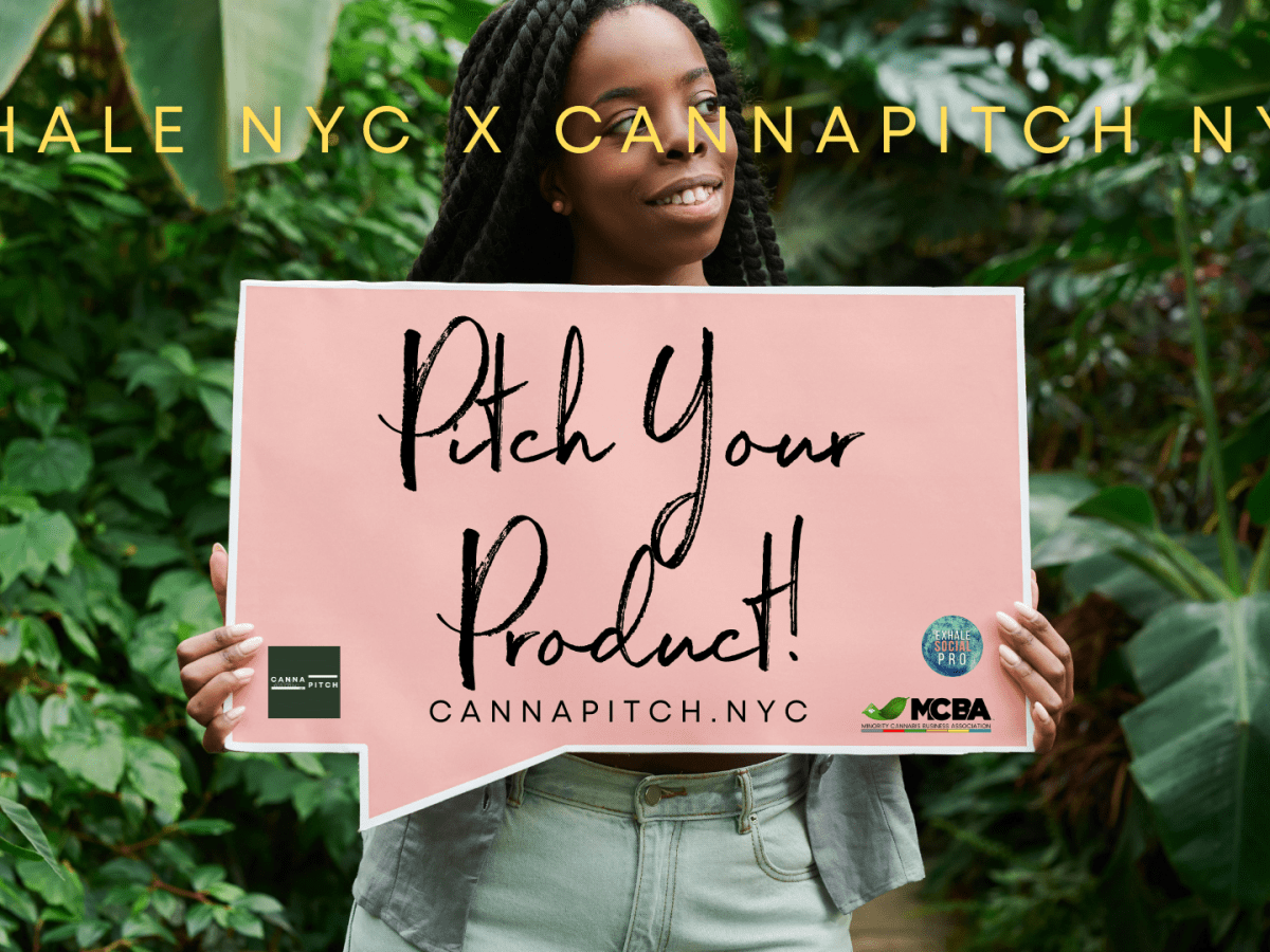 CannaPitch NYC and EXHALE NYC Announce Strategic Partnership to Spotlight BIPOC & LGBTQ Cannabis&nbsp;Startups.